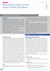 Research paper thumbnail of Buccal Micronucleus Cytome Assay in Sickle Cell Disease