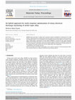 Research paper thumbnail of A hybrid approach for multi-response optimization of non-conventional machining on AlSiCp MMC