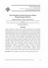 Research paper thumbnail of Peran Pimpinan Pondok Pesantren Dalam Pengembangan Dakwah