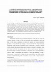 Research paper thumbnail of Kant e as ‘grandezas negativas’: uma crítica ao racionalismo dogmático e a oposição real como possibilidade da existência do simples possível