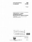 Research paper thumbnail of ISO 13485 2016 Productos Sanitarios SGC EN INGLES