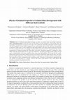 Research paper thumbnail of Physico-Chemical Properties of Gelatin Films Incorporated with Different Hydrocolloids