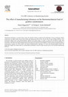 Research paper thumbnail of The effect of manufacturing tolerances on the thermomechanical load of gearbox synchronizers