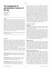 Research paper thumbnail of The management of pertrochanteric fractures of the hip