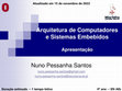 Research paper thumbnail of Arquitetura de Computadores - Apresentação