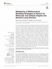 Research paper thumbnail of Multiplicity of Mathematical Modeling Strategies to Search for Molecular and Cellular Insights into Bacteria Lung Infection