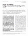 Research paper thumbnail of Systems biology-based investigation of cooperating microRNAs as monotherapy or adjuvant therapy in cancer