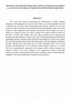 Research paper thumbnail of THE EFFECTIVENESS OF PUBLIC RELATIONS IN CRISIS MANAGEMENT ( A CASE STUDY OF SHELL PETROLUEM LIMITED PORT-HARCOURT