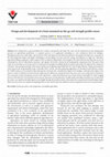 Research paper thumbnail of Design and development of a front mounted on-the-go soil strength profile sensor