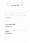 Research paper thumbnail of Optimizing β-Lactam Antibiotic Therapy in the Critically Ill: Moving Towards Patient-tailored Antibiotic Therapy