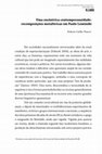 Research paper thumbnail of Uma excêntrica contemporaneidade: recomposições metafóricas em Paulo Leminski