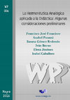 Research paper thumbnail of La Hermenéutica Analógica aplicada a la Didáctica: Algunas consideraciones preliminares