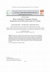 Research paper thumbnail of Policy to Promote Technology Transfer: Experiences from China and Lessons for Vietnam