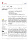 Research paper thumbnail of Evaluation of the Safety Profile of the ASFV Vaccine Candidate ASFV-G-ΔI177L