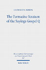 Research paper thumbnail of The Formative Stratum of the Sayings Gospel Q - L Howes