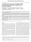 Research paper thumbnail of A genome-scale assessment of peripheral blood B-cell molecular homeostasis in patients with rheumatoid arthritis