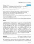 Research paper thumbnail of Evidence for chronic, peripheral activation of neutrophils in polyarticular juvenile rheumatoid arthritis