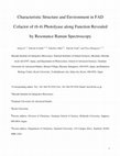 Research paper thumbnail of Characteristic Structure and Environment in FAD Cofactor of (6−4) Photolyase along Function Revealed by Resonance Raman Spectroscopy