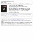 Research paper thumbnail of FILM FESTIVALS: CULTURE, PEOPLE, AND POWER ON THE GLOBAL SCREEN By Cindy Hing-Yuk Wong. New Brunswick: Rutgers University Press, 2011. 328 pp. $28.95 paper