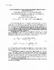 Research paper thumbnail of A novel methodology for measuring coherent homowavelength crosstalk in an optical signal supervisory system