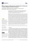 Research paper thumbnail of Effect of Engineered Biomaterials and Magnetite on Wastewater Treatment: Biogas and Kinetic Evaluation