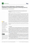 Research paper thumbnail of Response Surface Optimization of Biophotocatalytic Degradation of Industrial Wastewater for Bioenergy Recovery