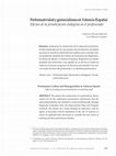 Research paper thumbnail of Performatividad y gerencialismo en Valencia (España): efectos de la privatización endógena en el profesorado