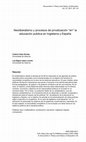 Research paper thumbnail of Neoliberalismo y procesos de privatización “en” la educación pública en Inglaterra y España