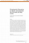 Research paper thumbnail of Privatización Educativa en Brasil: reinventando las Escuelas de Bajo Costo