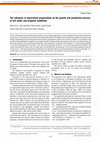 Research paper thumbnail of The influence of mycorrhizal preparations on the growth and production process of turf under non-irrigated conditions