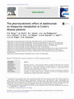 Research paper thumbnail of The pharmacokinetic effect of adalimumab on thiopurine metabolism in Crohn's disease patients