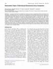 Research paper thumbnail of Electrostatic Origin of Salt-Induced Nucleosome Array Compaction