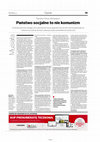 Research paper thumbnail of Anna Musiała: Państwo socjalne to nie komunizm