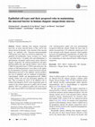 Research paper thumbnail of Epithelial cell types and their proposed roles in maintaining the mucosal barrier in human chagasic-megacolonic mucosa