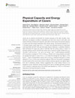 Research paper thumbnail of Physical Capacity and Energy Expenditure of Cavers