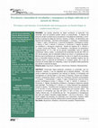 Research paper thumbnail of Prevalencia e intensidad de tricodínidos y monogeneos en tilapia cultivada en el suroeste de México