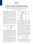 Research paper thumbnail of Catalytic One-Pot Synthesis of Cyclic Amidines by Virtue of Tandem Reactions Involving Intramolecular Hydroamination under Mild Conditions