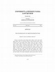 Research paper thumbnail of The Technology of Creditor Protection