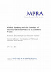 Research paper thumbnail of Global banking and the conduct of macroprudential policy in a monetary union