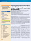 Research paper thumbnail of Consenso intersocietario sulla profilassi antitrombotica in chirurgia protesica dell’anca e del ginocchio e nelle fratture del collo femorale