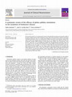 Research paper thumbnail of A systematic review of the efficacy of globus pallidus stimulation in the treatment of Parkinson’s disease