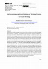 Research paper thumbnail of An Excursion as a Great Medium of Writing Process to Teach Writing