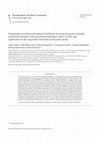 Research paper thumbnail of Preparation and characterization of cellulose triacetate polymer inclusion membrane blended with acetylated kraft lignin: effect of AKL