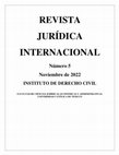 Research paper thumbnail of Revista Jurídica Internacional N° 5