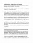 Research paper thumbnail of On Faith and the lack of It - Musings on euthanasia and the supernatural