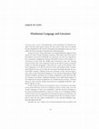 Research paper thumbnail of Hindustani Language and Literature