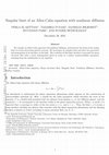 Research paper thumbnail of Singular limit of an Allen-Cahn equation with nonlinear diffusion