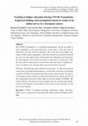 Research paper thumbnail of Teaching in higher education during COVID 19 pandemic – Empirical findings and assumptions based on results of an online-survey in a European context