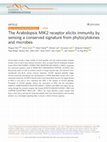 Research paper thumbnail of The Arabidopsis MIK2 receptor elicits immunity by sensing a conserved signature from phytocytokines and microbes