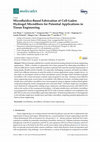 Research paper thumbnail of Microfluidics-Based Fabrication of Cell-Laden Hydrogel Microfibers for Potential Applications in Tissue Engineering